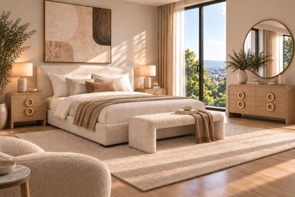 Roomset Malibu Bedroom oak small