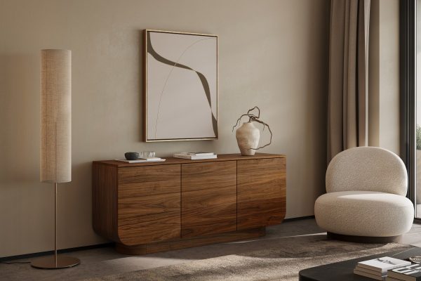 Gerudo Sideboard walnut roomset small